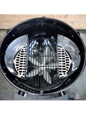 Лотки для вугілля Slow ‘N Sear FireBaskets 2 в 1 з контейнером для води