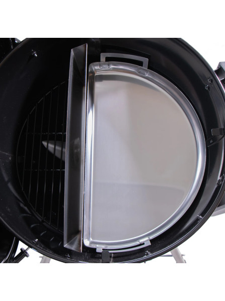 Поддон стальной с конт.для воды SnS Drip ’N Divide для грилей 57 см