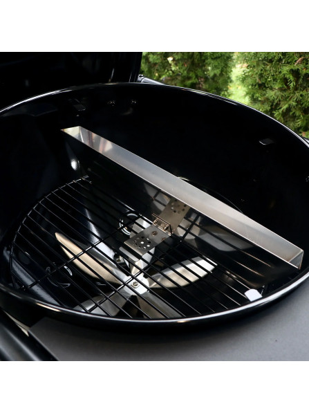 Поддон стальной с конт.для воды SnS Drip ’N Divide для грилей 57 см