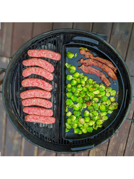 Поддон чугунный SnS Drip ‘N Griddle Cast Iron для грилей 47 см