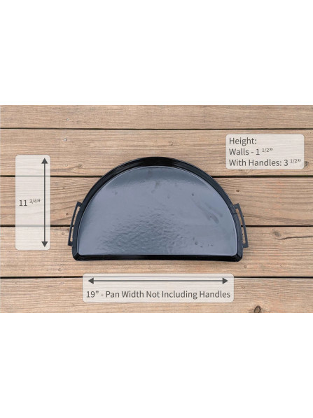 Поддон эмалерованный SnS Drip ‘N Roast для грилей 57 см