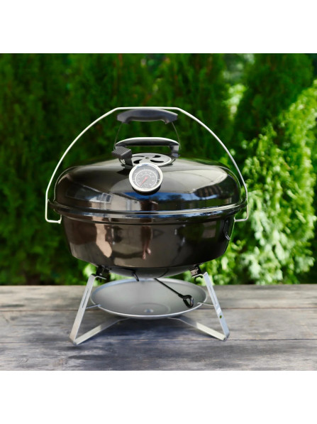 Угольный гриль Slow ’N Sear® Travel Kettle 47 см +Slow ‘N Sear Charcoal Basket