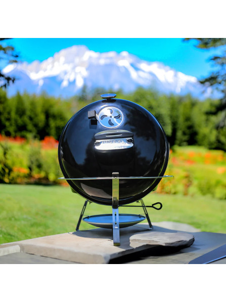 Угольный гриль Slow ’N Sear® Travel Kettle 47 см +Slow ‘N Sear Charcoal Basket